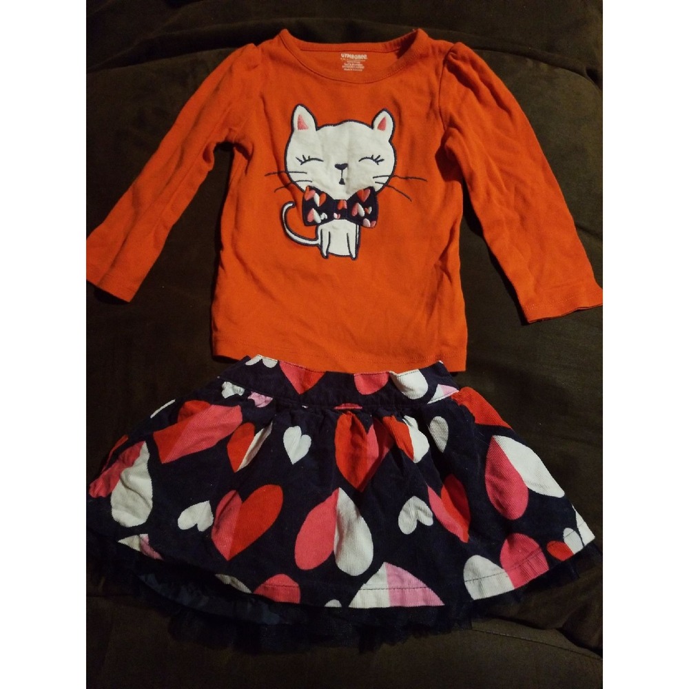 Gymboree prep perfectβ top skirt 6 12 18